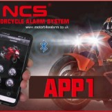 NCS APP1 SMART Motorbike / Motorcycle Alarm and Immobiliser System